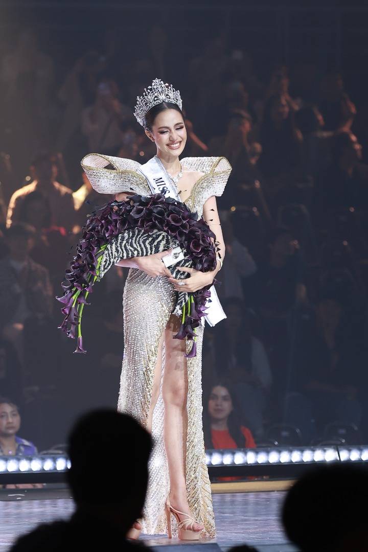 โอปอล สุชาตา ช่วงศรี คว้าตำแหน่ง Miss Universe Thailand 2024