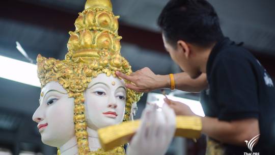 เบื้องหลังความงดงาม ประติมากรรมประดับ "พระเมรุมาศ"