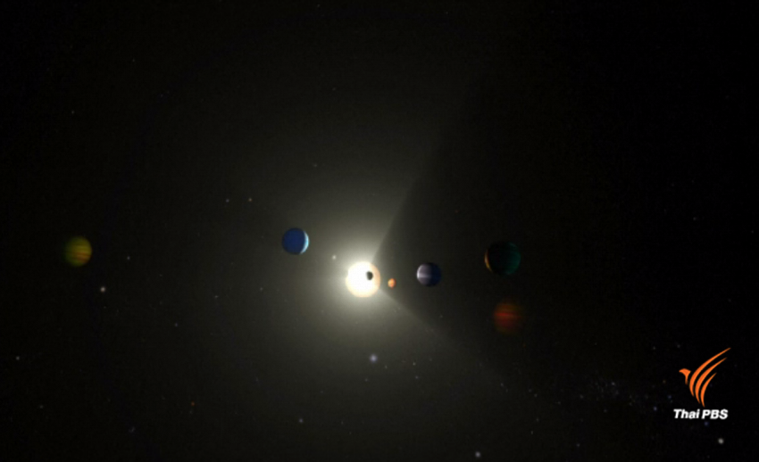 นาซาพบระบบสุริยะมีดาวเคราะห์ 8 ดวง เป็นครั้งแรก