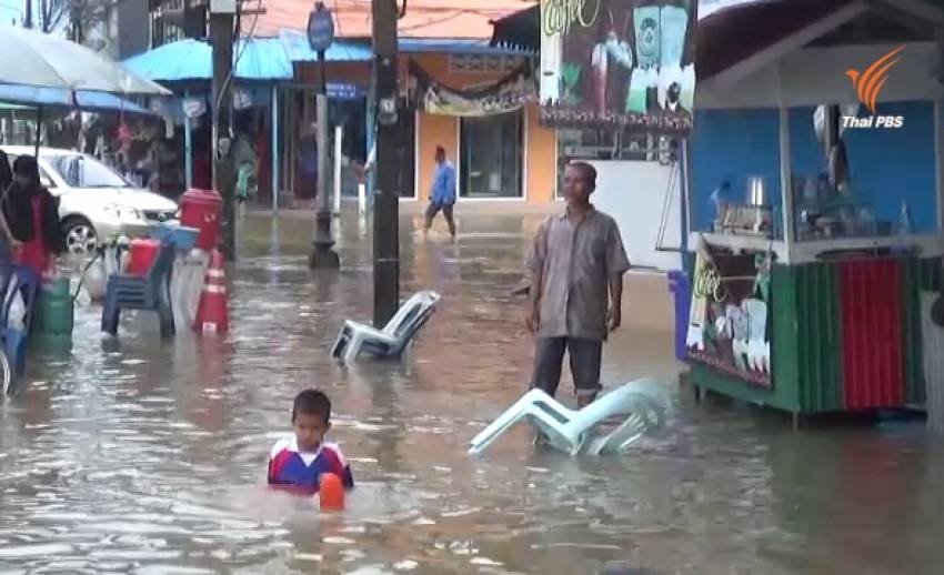 น้ำท่วมอ.เทพา ยังน่าห่วง-ปัตตานีประกาศพื้นที่ภัยภิบัติ 12 อำเภอ