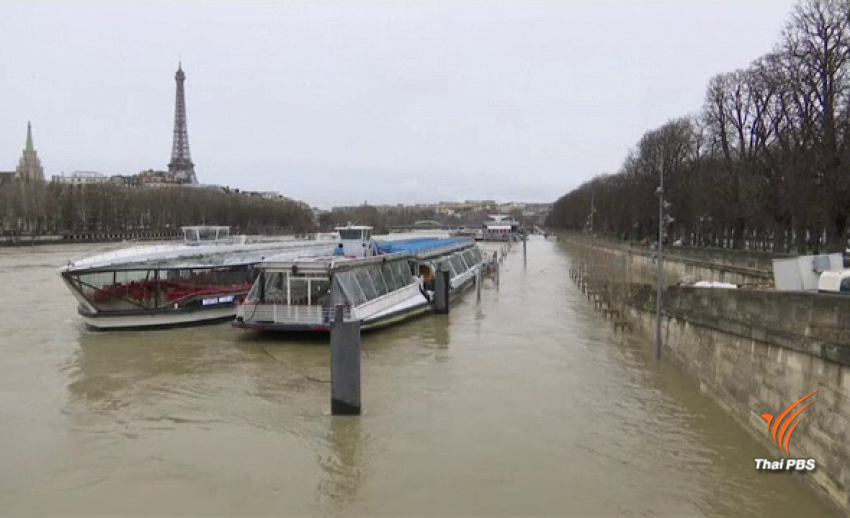 คาดน้ำท่วมกรุงปารีสรุนแรงเท่าปี 2559