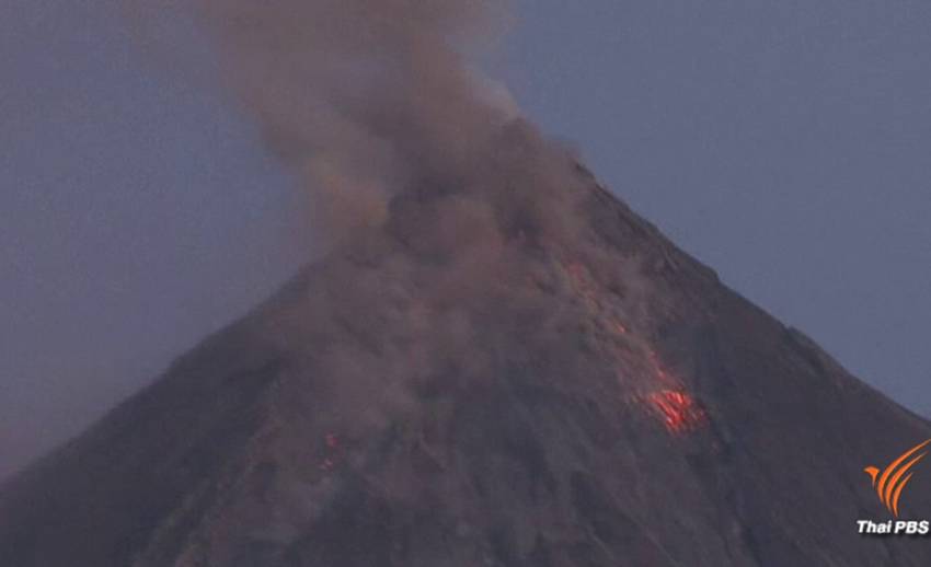 ฟิลิปปินส์เตือนภัยภูเขาไฟมายอนขั้นสูงสุด หวั่นระเบิดเร็วๆ นี้