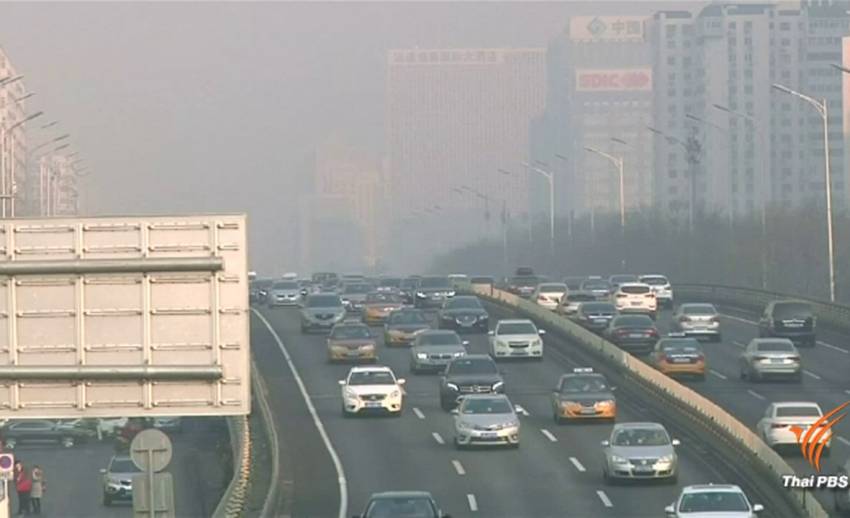 เตือนเผาถ่านแก้หนาว ก่อมลพิษทางอากาศในจีน