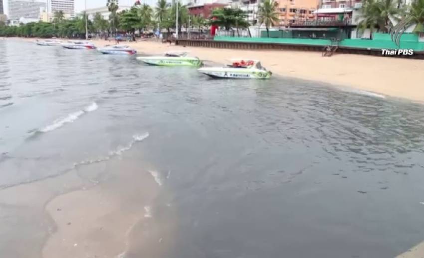 เมืองพัทยายอมรับปล่อยน้้ำเสียลงทะเล ทุ่มงบ 19 ล้านเร่งแก้