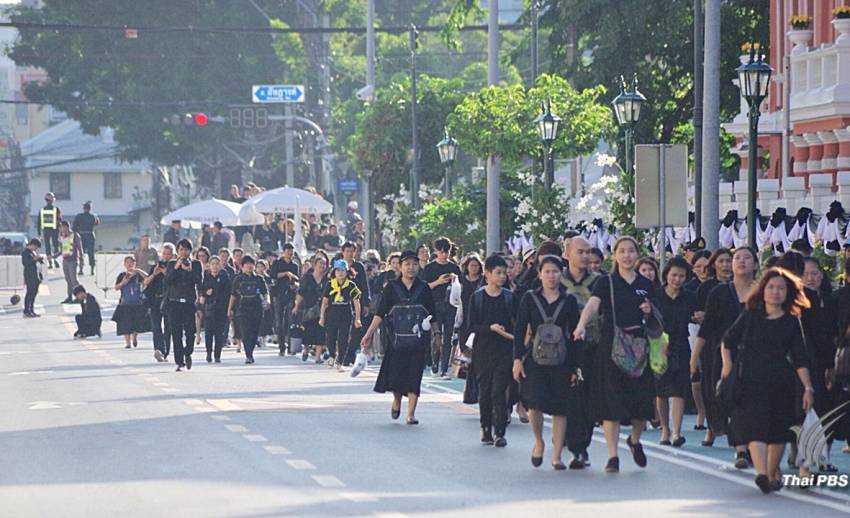 ปิด 27 เส้นทางเคลื่อนริ้วขบวนที่ 6 อัญเชิญพระบรมราชสรีรางคาร