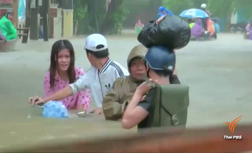 "ด็อมเร็ย" ถล่มเวียดนาม "ตาย 29 คน 11 จว.ใต้ฝนตกหนัก