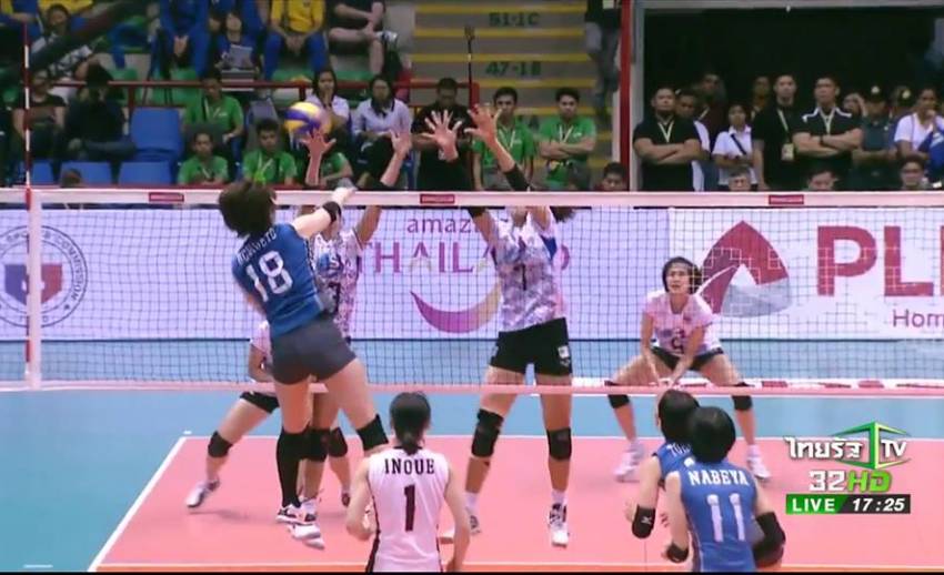 ทีมตบลูกยางสาวไทย พ่าย ญี่ปุ่น 2-3 เซต คว้ารองแชมป์เอเชีย