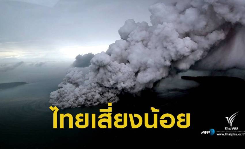 ชี้ไทย "เสี่ยงน้อย" คลื่นยักษ์ถล่มจากภูเขาไฟทะเลอันดามัน