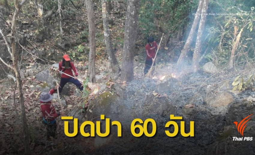 ฝุ่นวิกฤต! "ลำปาง" สั่งปิดป่า 60 วันห้ามเก็บของป่าฝืนโทษหนัก