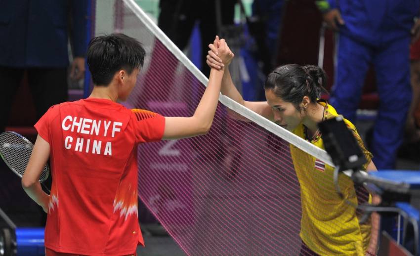 แบดมินตันทีมสาวไทย พ่าย จีน 3-0 คู่ คว้าเหรียญทองแดง