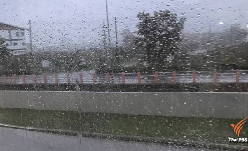 กรมอุตุฯ เตือนฝนตกหนัก-ลูกเห็บตก จากอิทธิพลพายุฤดูร้อน