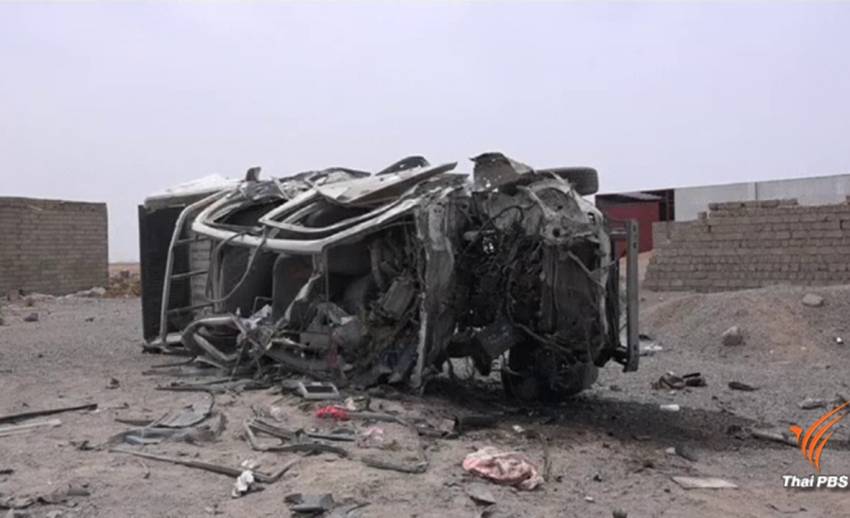 ซาอุฯ โจมตีทางอากาศกลุ่มกบฏในเยเมน พลเรือนตายแล้ว 14 คน
