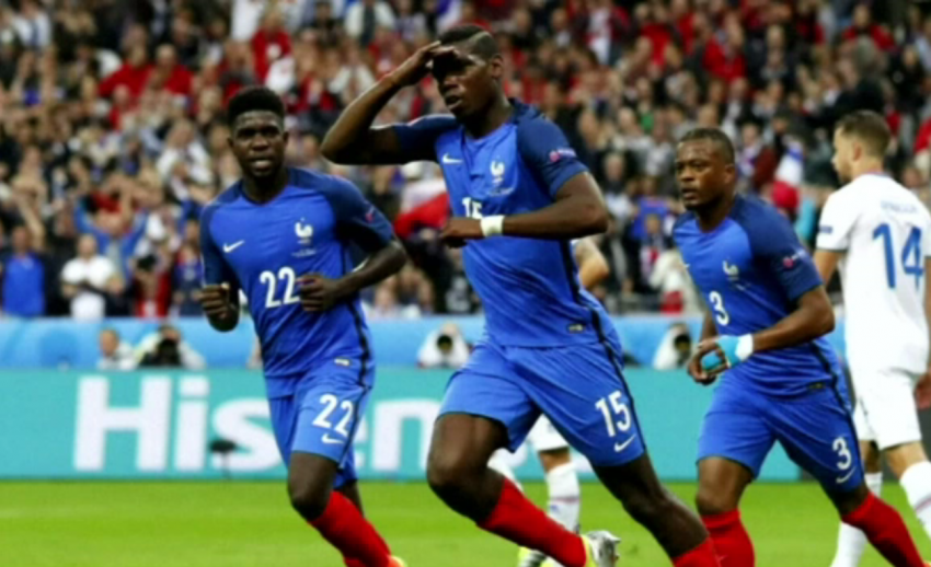 ฝรั่งเศส ถล่ม ไอซ์แลนด์ 5-2 ลิ่วรอบรองฯ พบเยอรมนี