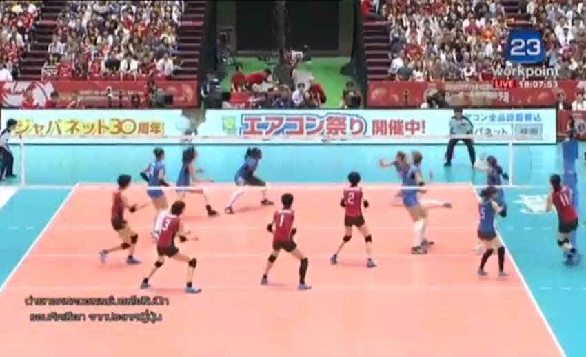 นักตบสาวไทยพลาดไปโอลิมปิกหลังญี่ปุ่นแพ้อิตาลี 2-3 เชต