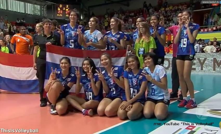 วอลเลย์บอลสาวไทยสุดต้าน พ่ายจีน 3 เซตรวด ได้รองแชมป์ "มองเทรอซ์ มาสเตอร์"