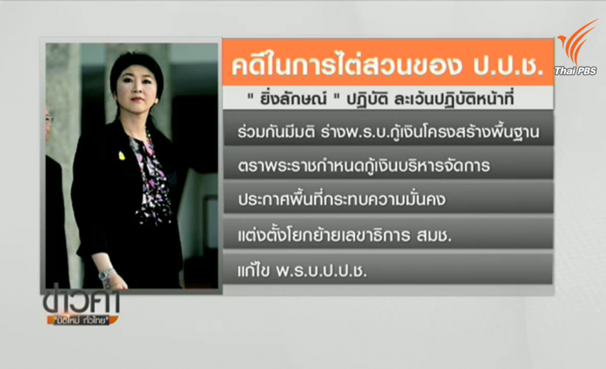 "กระทำผิดต่อหน้าที่เป็นเหตุให้เกิดน้ำท่วมปี 54" คดีที่ 15 ป.ป.ช.ไต่สวน "ยิ่งลักษณ์"
