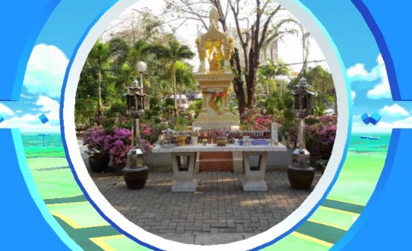 สิ้นสุดการรอคอย! คนไทยได้เล่น “โปเกมอนโก” แล้ว เจอโผล่ "ศาลพระภูมิ"