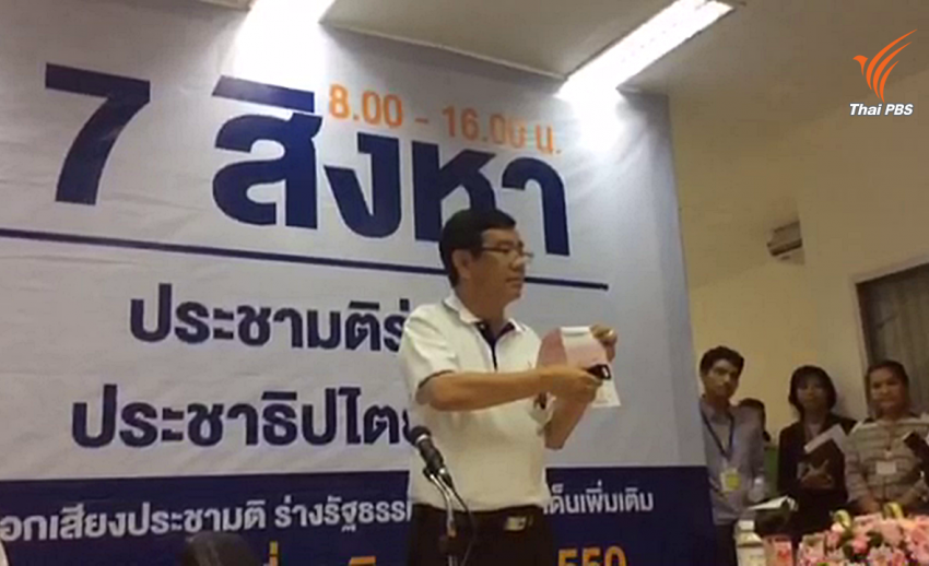 "สมชัย" ตรวจโรงพิมพ์-โชว์บัตรลงประชามติไฮเทค ป้องกันการปลอมแปลง 5 ชั้น