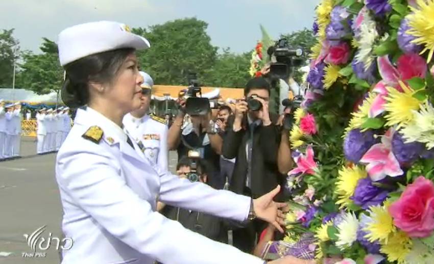 นายกฯ นำครม.-ผู้นำเหล่าทัพ วางพวงมาลาพระบรมราชานุสาวรีย์ เนื่องในวันปิยมหาราช