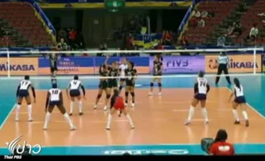 "นักตบสาวไทย" แพ้โดมินิกัน 0-3 ศึกวอลเลย์บอล เวิลด์ แกรนด์ฯ