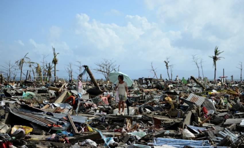 FAO เร่งช่วยเหลือชาวนาฟิลิปปินส์ หลังพื้นที่ปลูกข้าวเสียหายจาก "พายุไห่เยี่ยน"