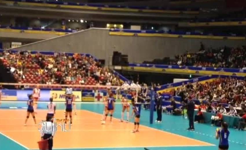 กัปตันทีมวอลเลย์บอลรัสเซีย ชื่มชมผลงานนักตบสาวไทย