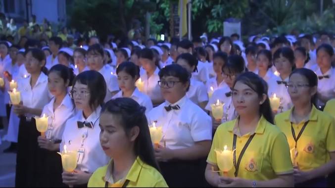 ประชาชนร่วมงาน "ศิระกรานพระภูบาลนวมินทร์" น้อมรำลึกถึง ในหลวงรัชกาลที่ 9