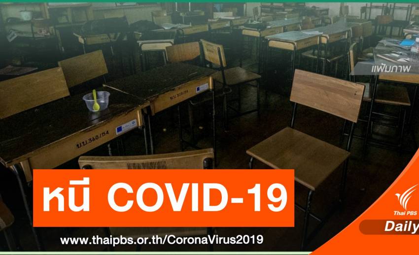  สกัด COVID-19 ปิดโรงเรียน 1,335 แห่ง ใน 23 จังหวัดทั่วไทย