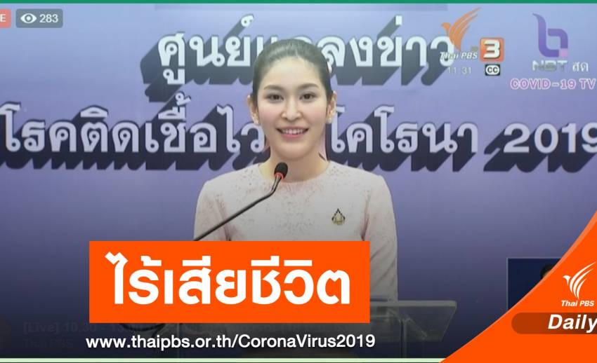 ศบค.แถลงติดเชื้อเพิ่ม 6 คน กลับจาก "ซาอุฯ-อินเดีย"