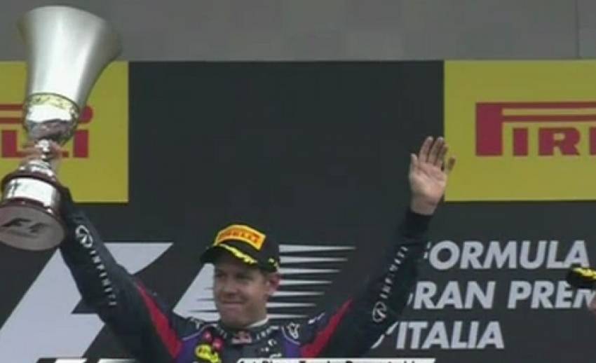 เซบาสเตียน เวทเทล คว้าแชมป์รถสูตรหนึ่งชิงแชมป์โลก ที่อิตาลี