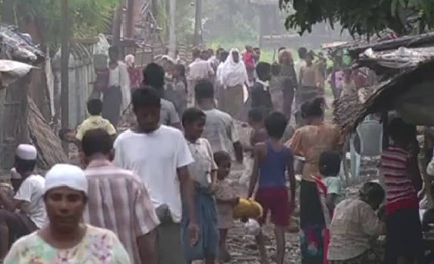 ผู้สื่อข่าวต่างประเทศเปิดภาพ "ค่ายกักกัน" ชาวโรฮิงญาในพม่า ต้องอยู่แออัด-หลบการถูกโจมตี