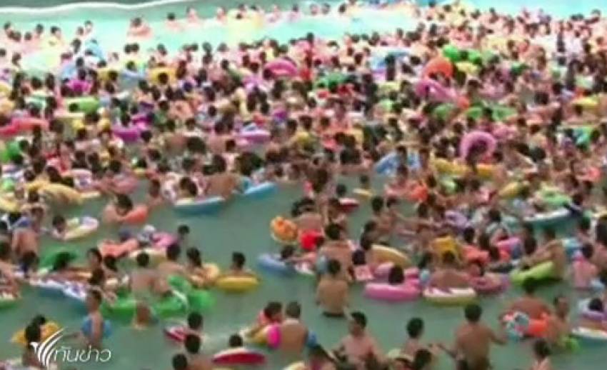 จีนเผชิญอากาศร้อนสุดขีด อุณหภูมิพุ่งสูงกว่า 40 องศาเซลเซียส