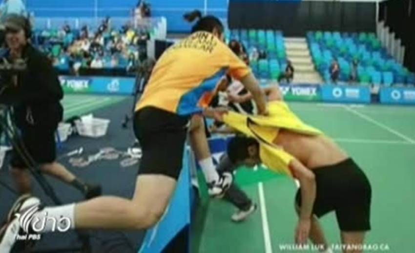 เว็บไซต์แคนาดา เผยภาพจุดเริ่มต้นเหตุทะเลาะวิวาท "บดินทร์-มณีพงษ์"