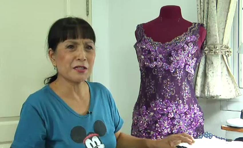 เสน่ห์การตัดเย็บเสื้อผ้าของ ป้าเม้าท์ สุดา ชื่นบาน