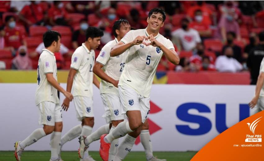 ทีมชาติไทย ชนะ สิงคโปร์ 2-0 คว้าแชมป์กลุ่มเอ ศึกชิงแชมป์อาเซียน 