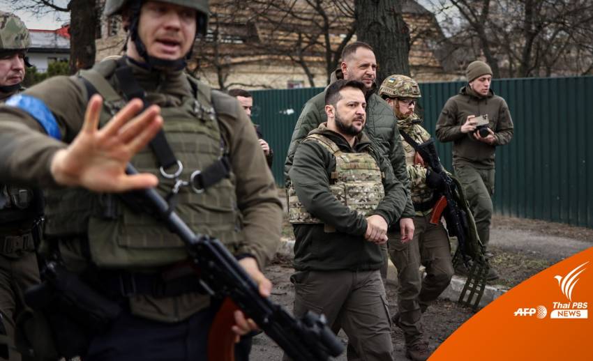 ผู้นำยูเครนชี้เหตุสังหารหมู่ ขวางเจรจาสันติภาพ 