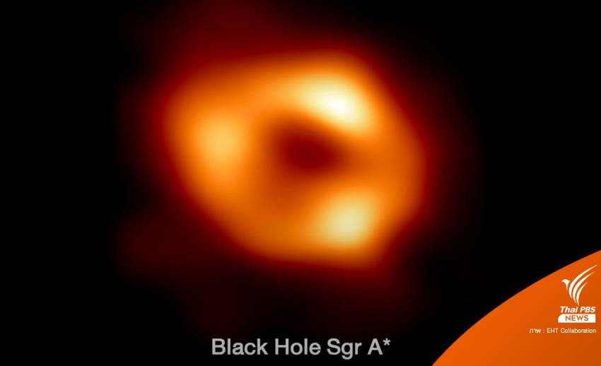 เผยภาพแรก "หลุมดำ" ใจกลางกาแล็กซีทางช้างเผือก
