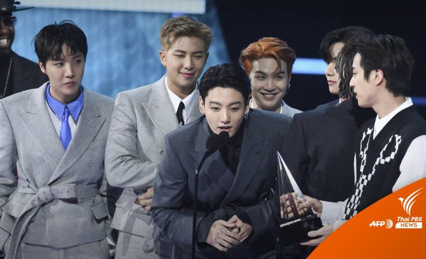 BTS ศิลปินเอเชียวงแรกคว้า Artist of the Year เวที AMAs 2021