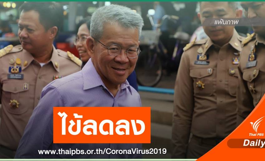 The governor of Samut Sakhon has reduced fever – can communicate.