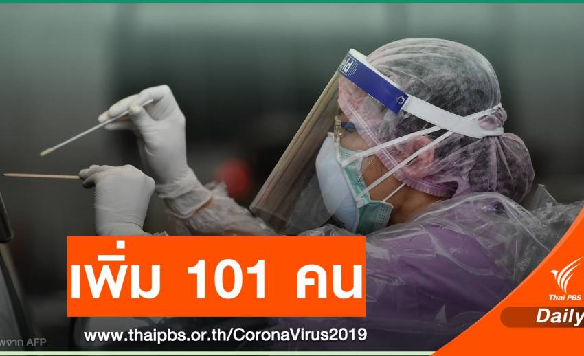 "ชลบุรี" ติดโควิดเพิ่ม 101 คน ยอดระลอกใหม่ 611 คน