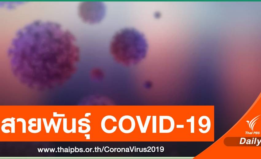 ไวรัสโคโรนา 2019 มีมาแล้วกี่สายพันธุ์ 