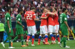 14 มิ.ย.2561 ฟุตบอลโลก 2018 กลุ่มเอ นัดแรก รัสเซีย ชนะ ซาอุดิอาระเบีย 5-0 