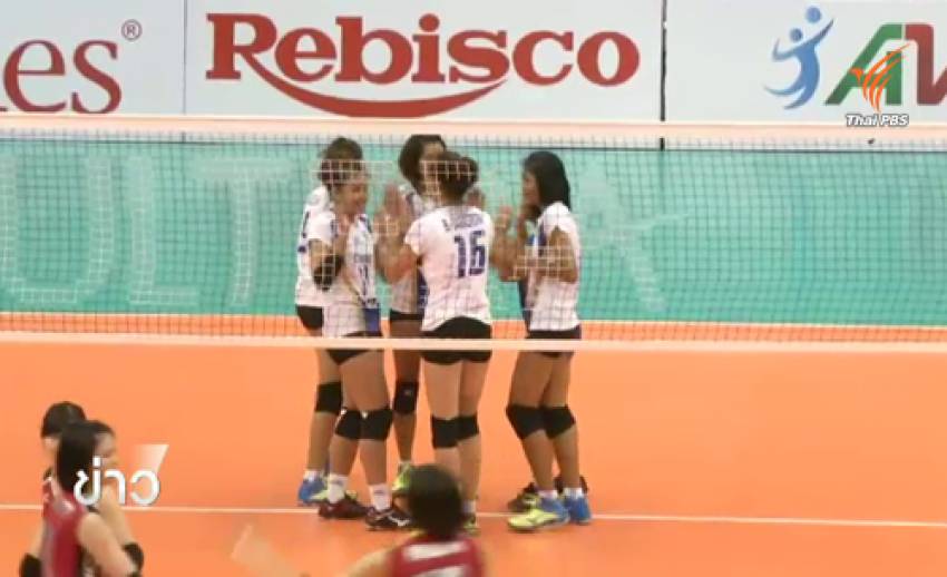 วอลเลย์บอลหญิง ยู-23 ชนะ ญี่ปุ่น 3-2 เซต ผ่านเข้ารอบชิง