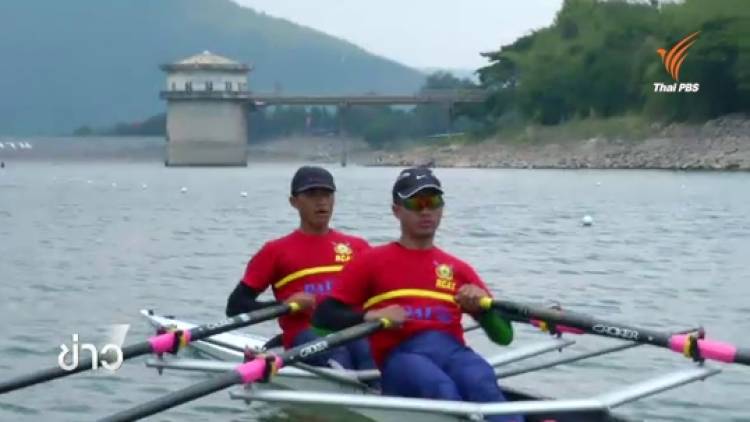 ทีมเรือกรรเชียงชายหวัง 3 เหรียญทองซีเกมส์