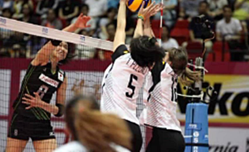นักตบสาวไทยแพ้ญี่ปุ่น 3 เซตรวด ตกรอบศึกวอลเลย์บอลหญิง "เวิล์ด กรังด์ปรีซ์" 