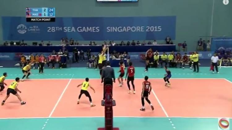 วอลเลย์บอลชายไทย ชนะ เวียดนาม 3-0 เชต คว้าเหรียญทองซีเกมส์ 2015