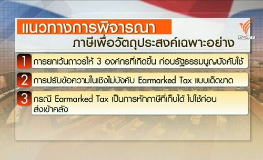ระบุควรวิจัยผลงาน"สสส.-ไทยพีบีเอส" ทำงานคุ้มหรือไม่-ก่อนแก้การจัดสรรงบฯ