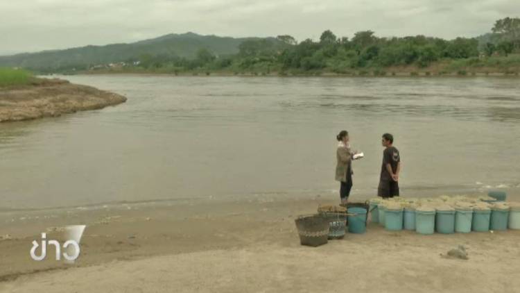 เกษตรกรริมแม่น้ำโขงห่วงสร้างเขื่อนไซยะบุรีกระทบต่อวิถีชีวิต