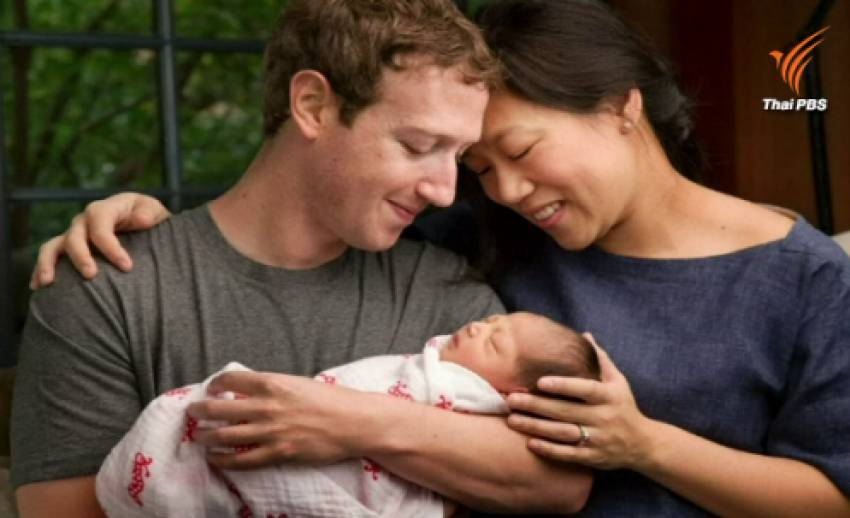 "มาร์ค ซัคเคอร์เบิร์ก" ประกาศบริจาคหุ้นให้การกุศลรับขวัญลูกสาว