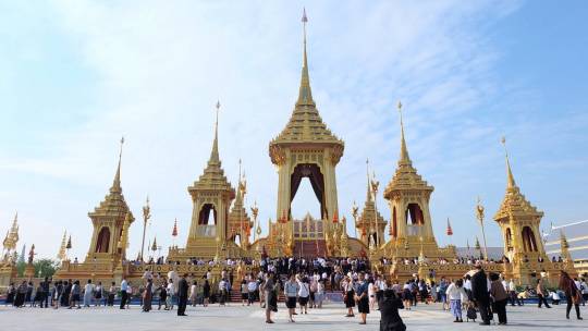 ชมภาพนิทรรศการ “พระเมรุมาศ” ในหลวง รัชกาลที่ 9